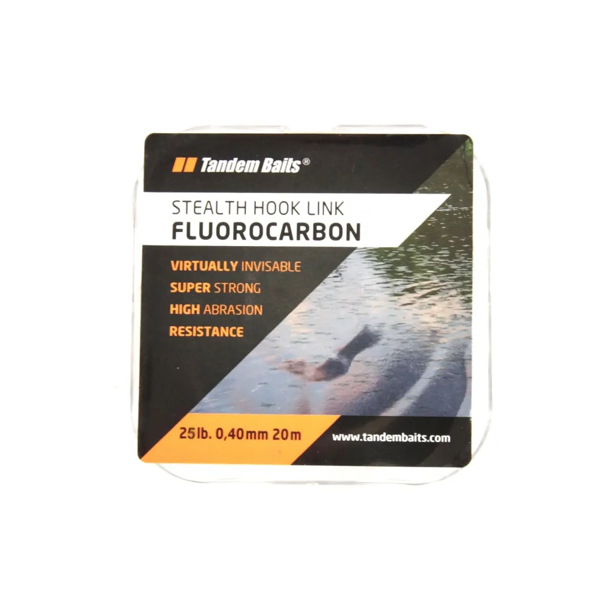 TandemBaits Stealth Hook Link Fluorocarbonrodzaj 20m / 25lb - MPN: 02978 - EAN: 5907666664193