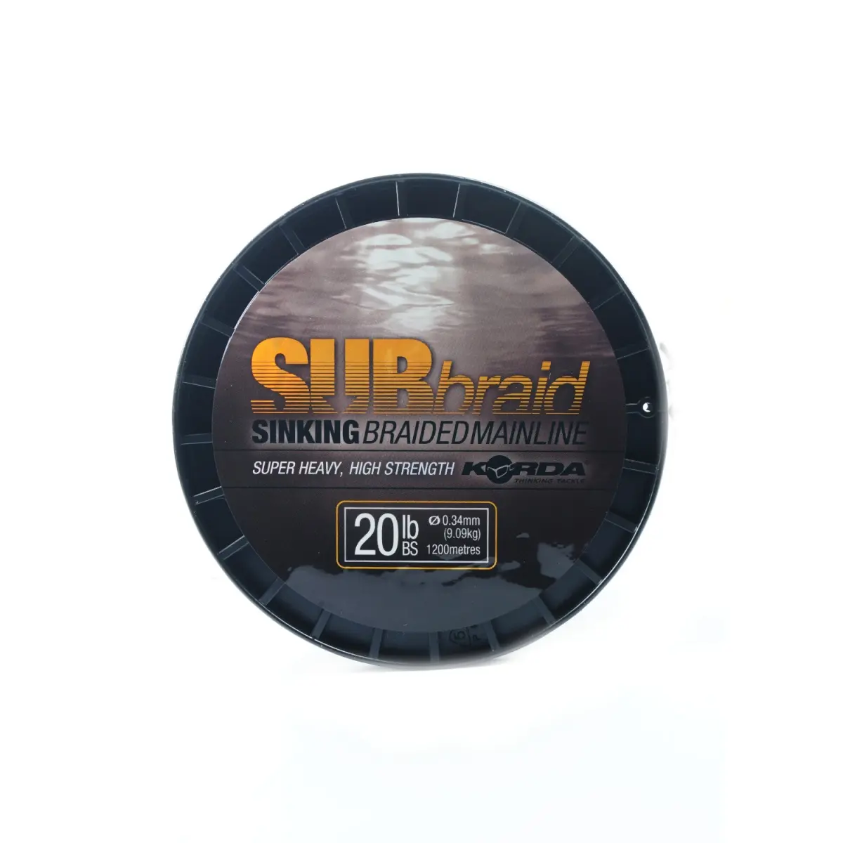 Korda SUBbraid Mainlinemodel 20lb / 1200m - MPN: SSB4 - EAN: 5060323808504