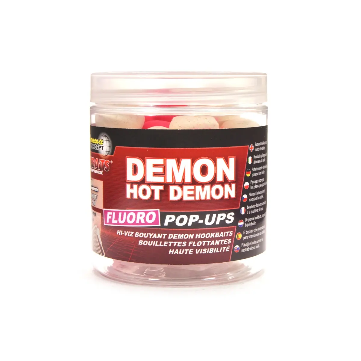 NEW Starbaits Performance FLUO Pop-Ups - Hot Demonrozmiar 14 mm - MPN: 31065 - EAN: 3297830310653