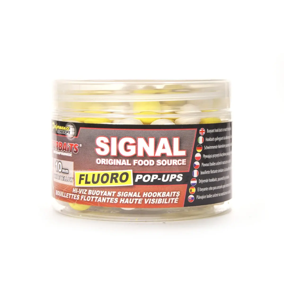 NEW Starbaits Performance FLUO Pop-Ups - Signalrozmiar 10 mm - MPN: 31044 - EAN: 3297830310448