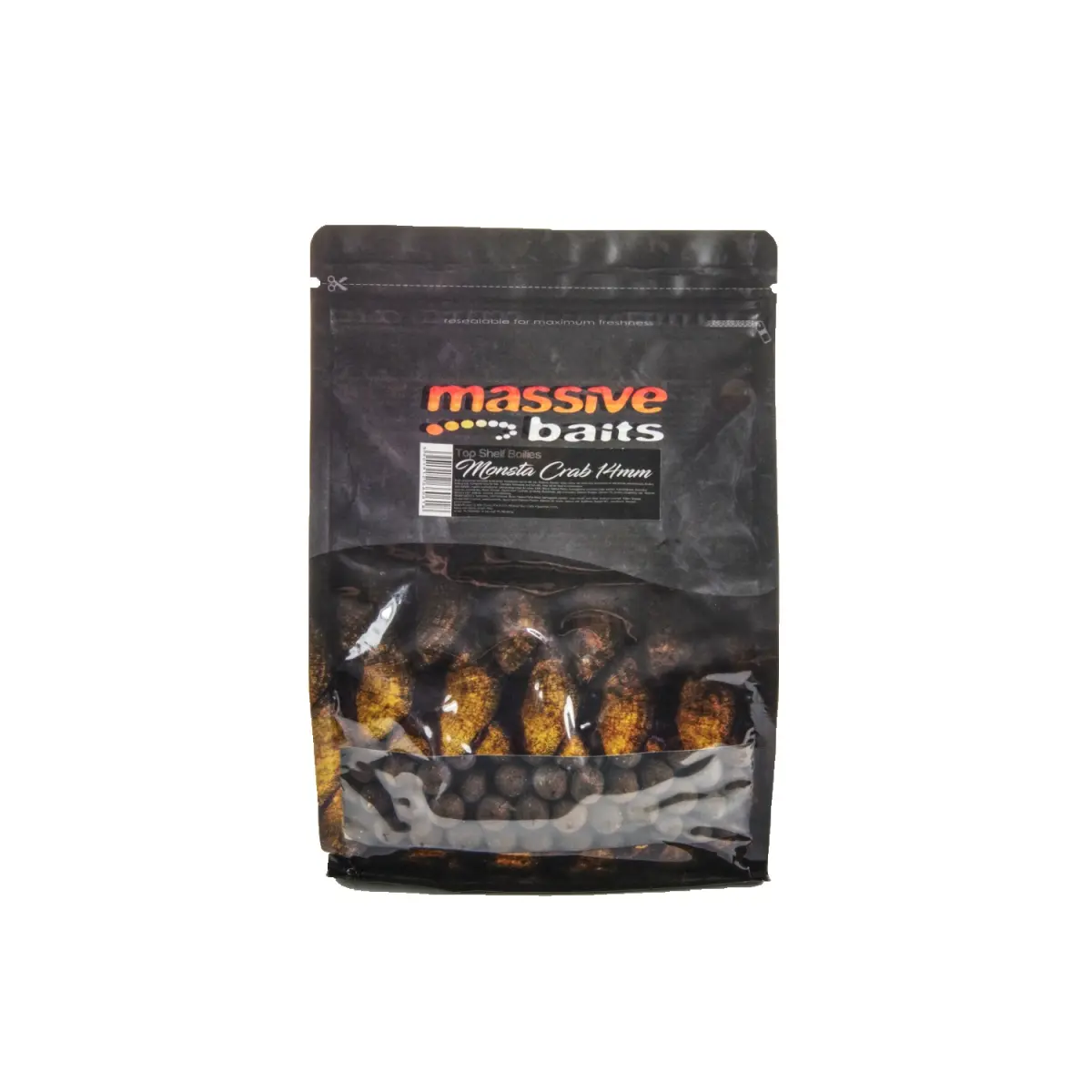 MassiveBaits Monsta Crab Top Shelf Boiliesopakowanie 14 mm / 1 kg - MPN: TS019