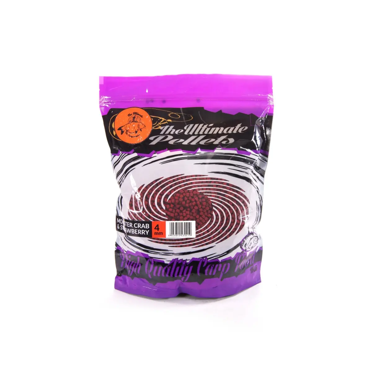UltimateProducts Pellet - Monster Crab & Strawberry 4mm / 1kgopakowanie 4mm / 1kg - EAN: 5903855430419