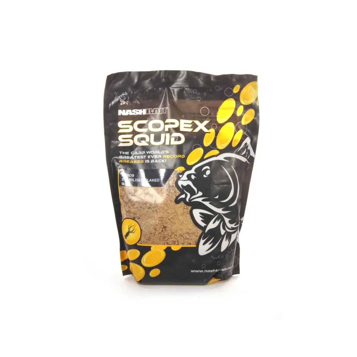 Nash Stabilised Boilies - Scopex Squid rozmiar Flake /  1kg - MPN: B6809 - EAN: 5055108868095