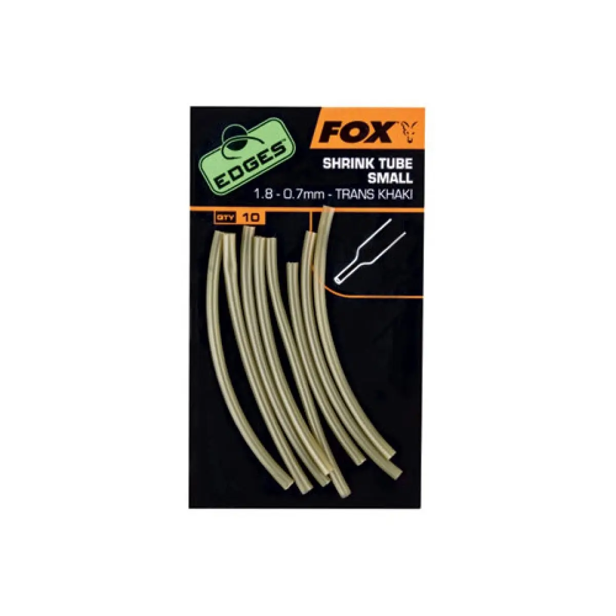 Fox Shrink Tube Trans Khaki 1.8 mmrozmiar 1.8 mm - MPN: CAC475 - EAN: 5055350240960