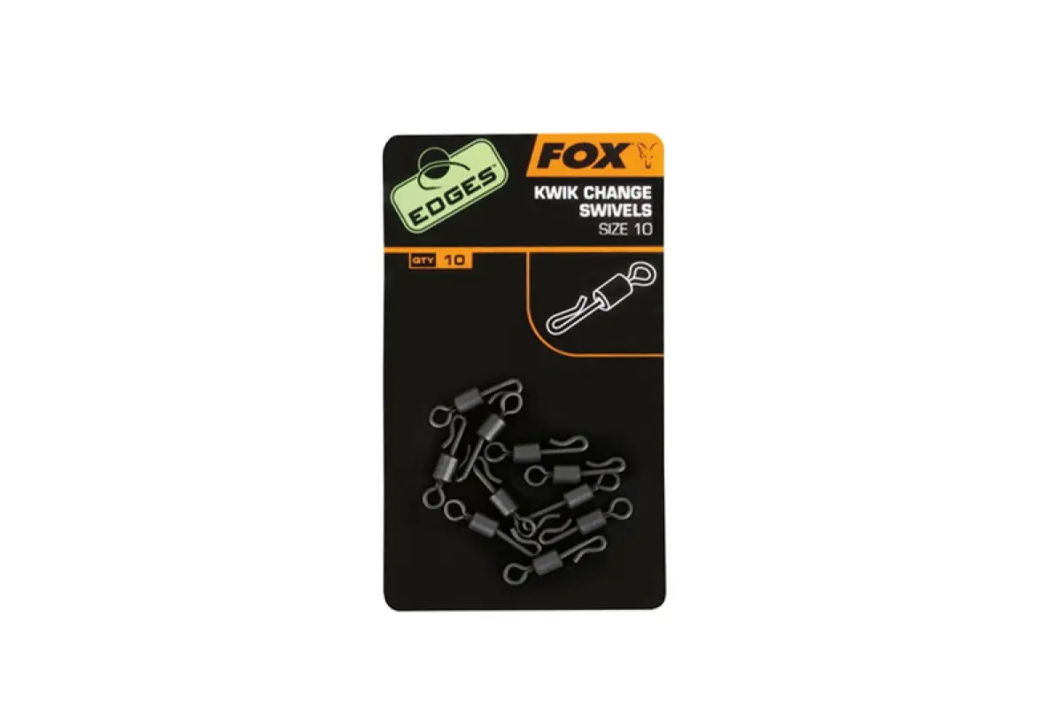Fox Edges Kwick Change Swivelsrozmiar 10 - MPN: CAC486 - EAN: 5055350241073