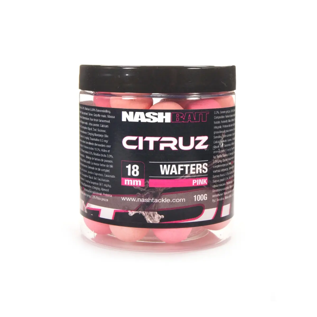 NEW Nash Citruz Pink Waftersrozmiar 18 mm  / 100g - MPN: B2179 - EAN: 5055108821793