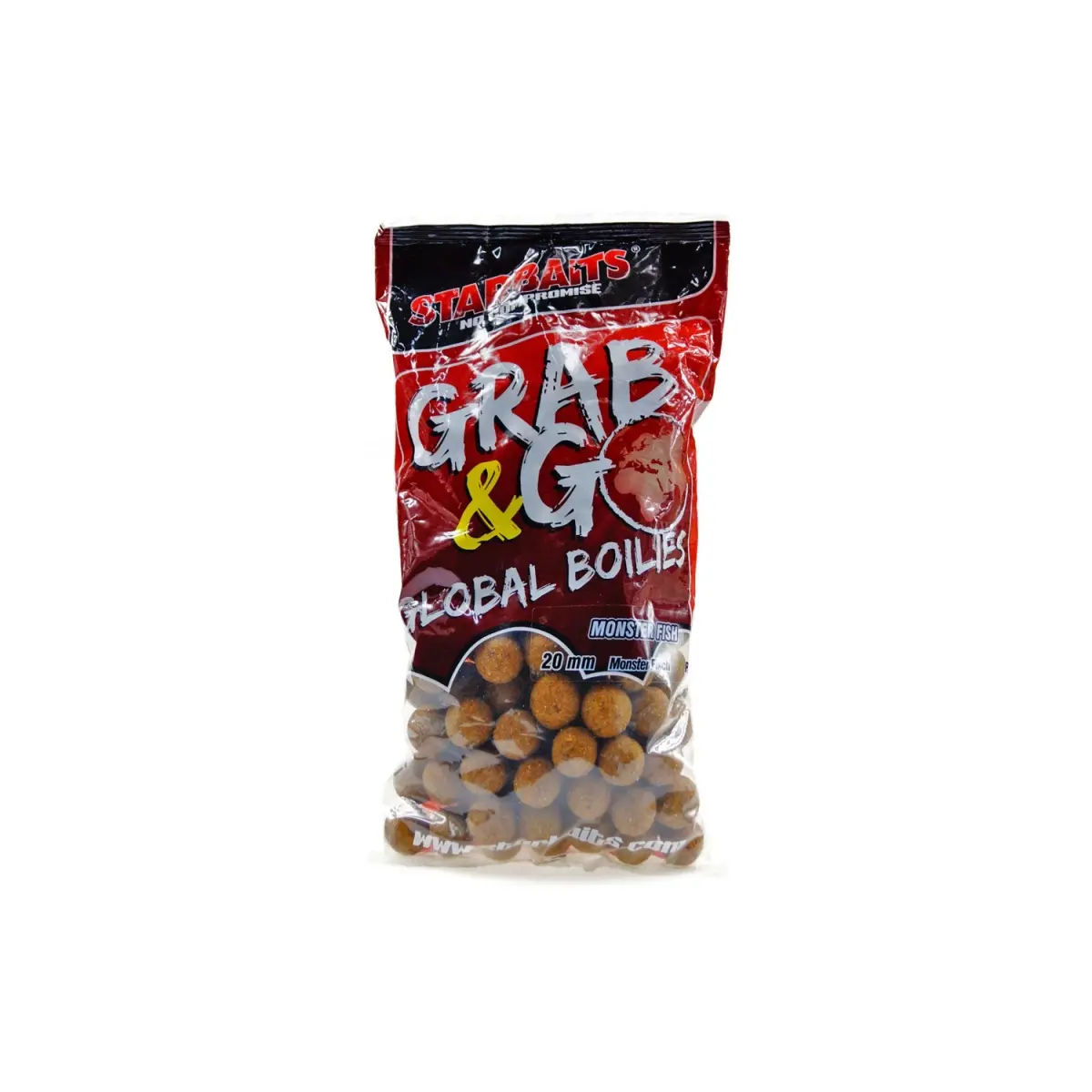 Starbaits Grab&Go Global Boilies - Mega Fishrozmiar 20 mm /1kg - MPN: 43054 - EAN: 3297830430542