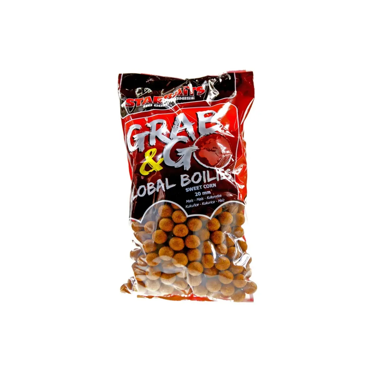 Starbaits Grab&Go Global Boilies - Sweet Cornrozmiar 20mm / 2,5kg - MPN: 78684 - EAN: 3297830786847