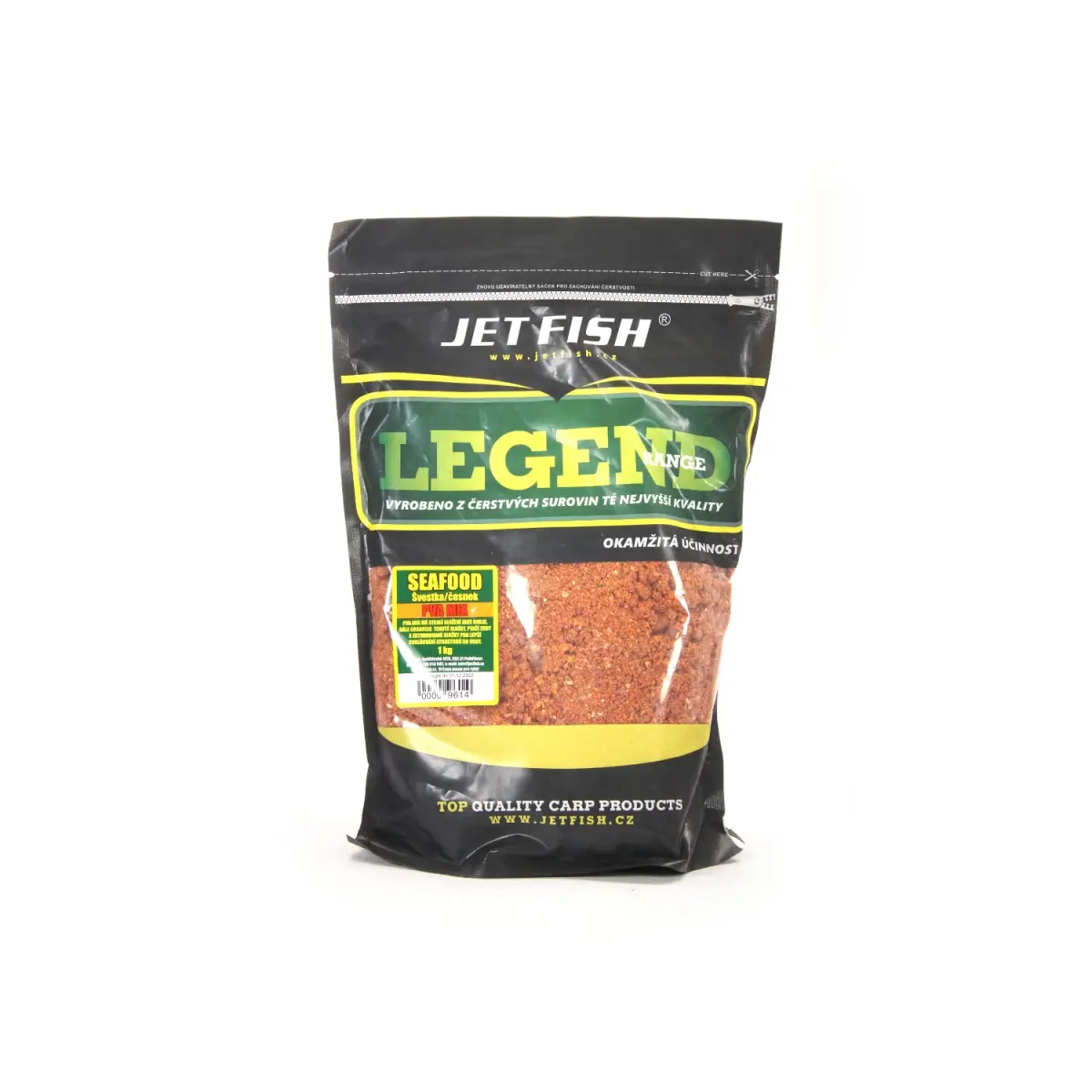 JetFish PVA Mix - Seafood + Plum / Garlic  1kgopakowanie 1kg - MPN: 000961 - EAN: 00009614