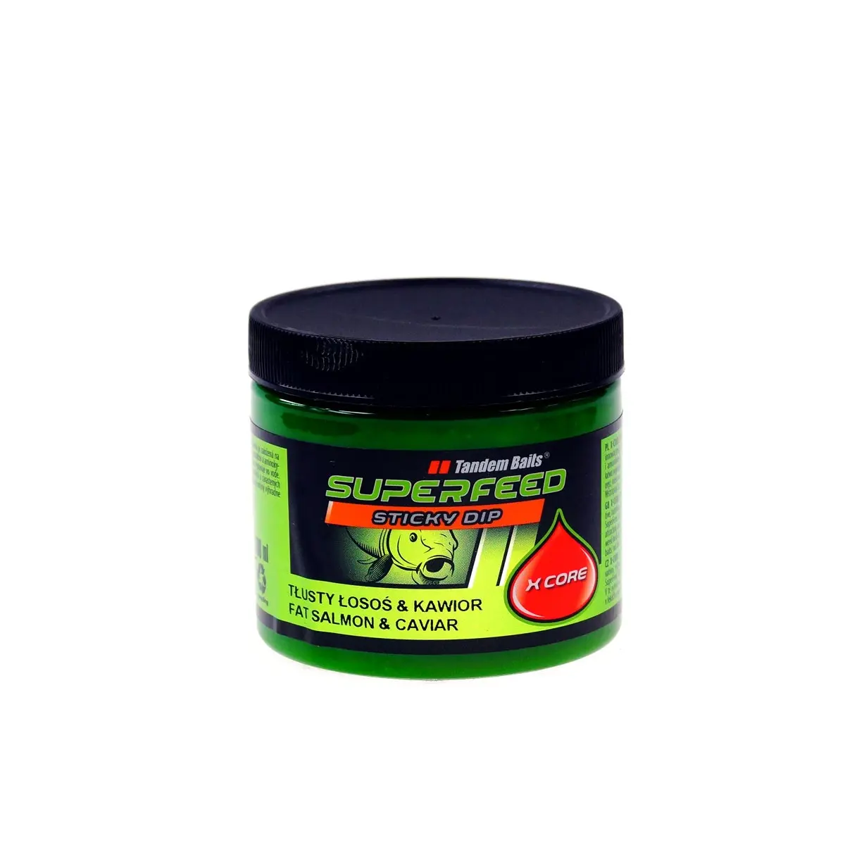 TandemBaits SuperFeed X Core Sticky Dip Tłusty Łosoś & Kawioropakowanie 100ml - MPN: 24686 - EAN: 5907666668559