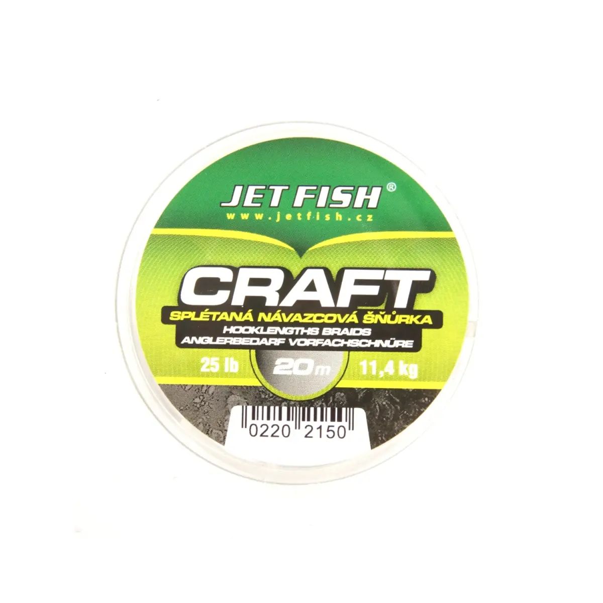 Jetfish CRAFT Hooklengths Braidmodel 25lb - MPN: 220215 - EAN: 02202150
