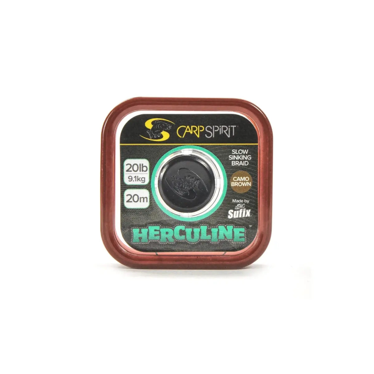 Carp Spirit Herculine Camo Braidmodel 20lb (9,1kg) / Brown - MPN: ACS640070 - EAN: 3422993037493