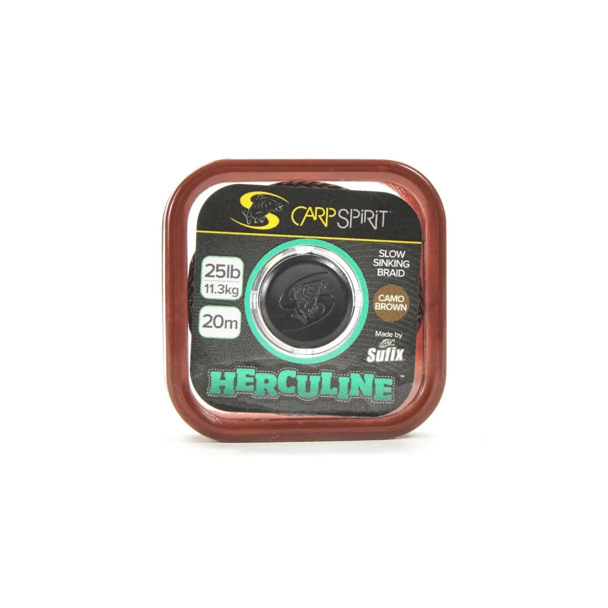 Carp Spirit Herculine Camo Braidmodel 25lb (11,3kg) / Brown - MPN: ACS640071 - EAN: 3422993037509