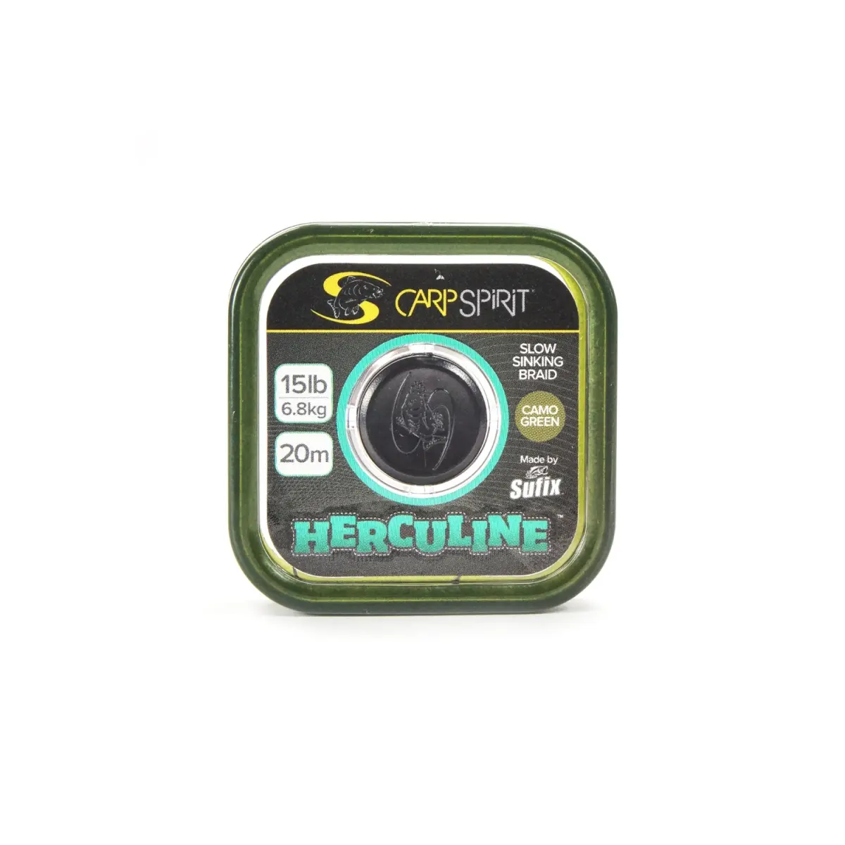 Carp Spirit Herculine Camo Braidmodel 15lb (6,8kg) / Green - MPN: ACS640066 - EAN: 3422993037455