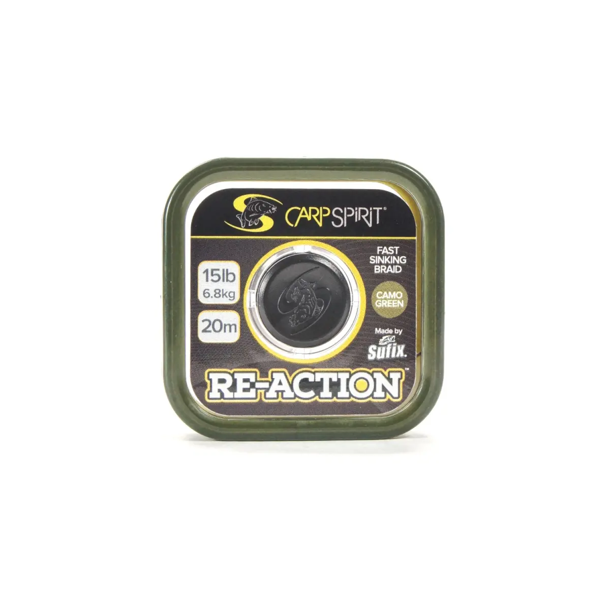 Carp Spirit Reaction Camo Braid 15lb (6,8kg) / Greenmodel 15lb (6,8kg) / Green - MPN: ACS640058 - EAN: 3422993037370