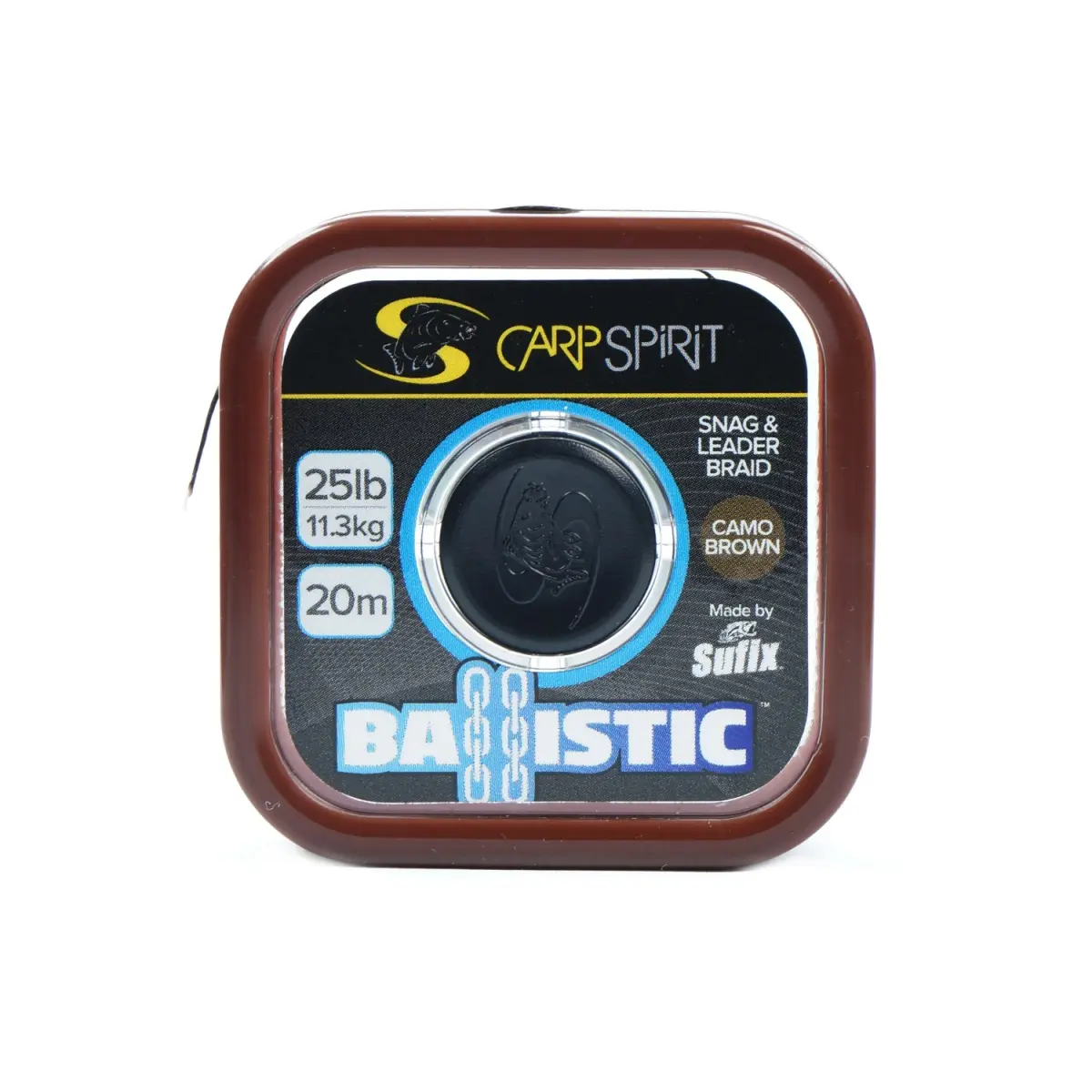 Carp Spirit Ballistic Braidmodel 25lb (11,3kg) / Camo Brown - MPN: ACS640036 - EAN: 3422993037158