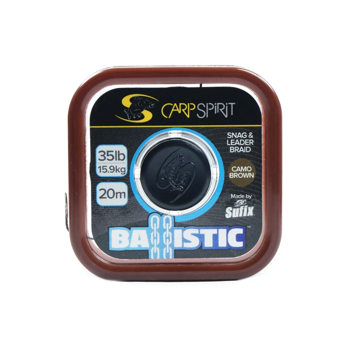 Carp Spirit Ballistic Braidmodel 35lb (15,9kg) / Camo Brown - MPN: ACS640037 - EAN: 3422993037165