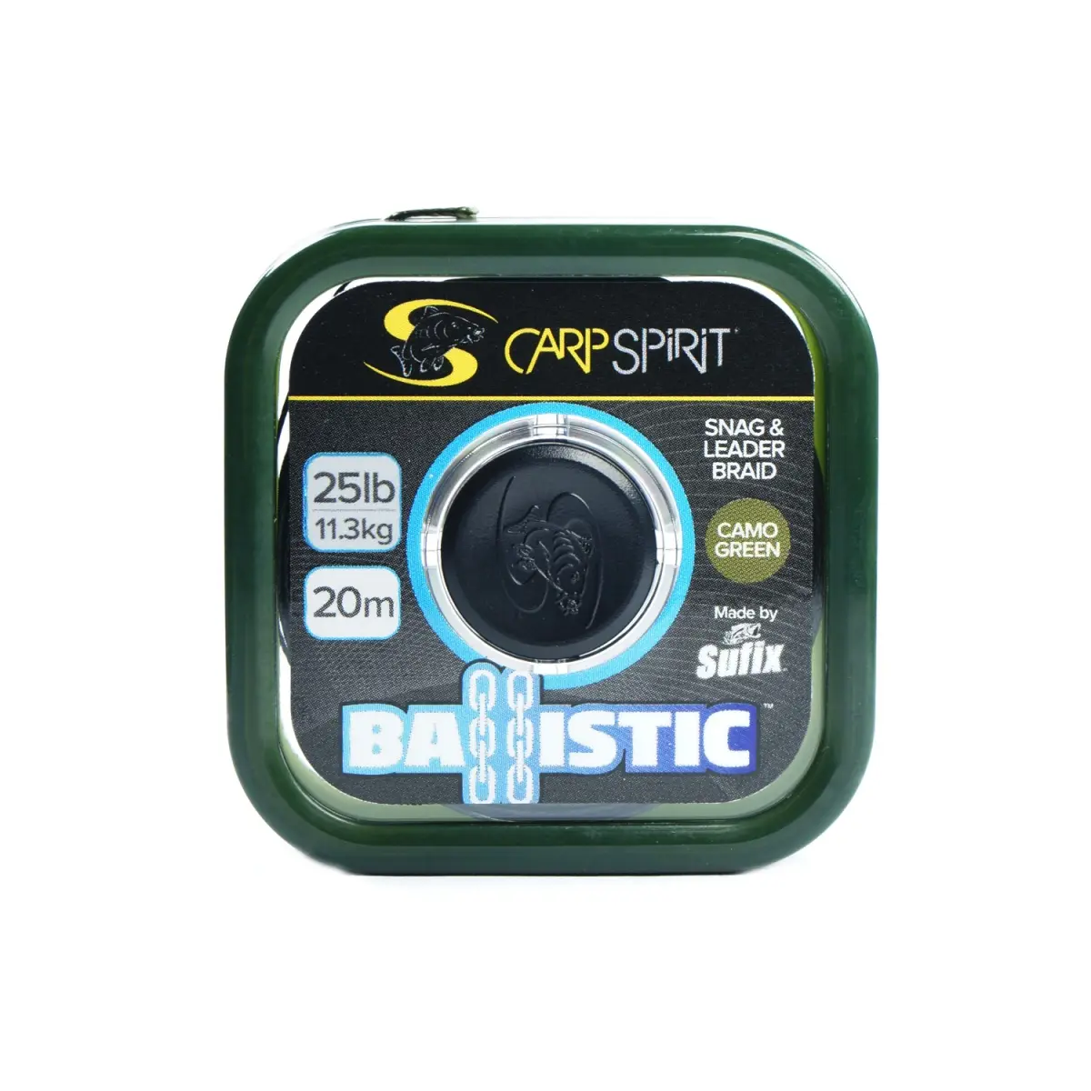 Carp Spirit Ballistic Braidmodel 25lb (11,3kg) / Camo Green - MPN: ACS640033 - EAN: 3422993037127