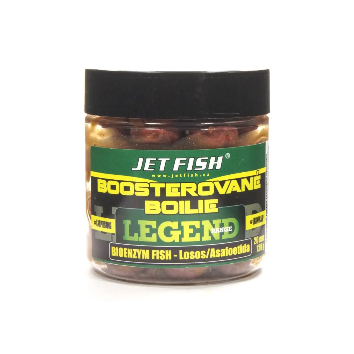 Jetfish Legend Boosted Boilies Bioenzym Fish - Salmonrozmiar 20mm - MPN: 000269 - EAN: 00002691