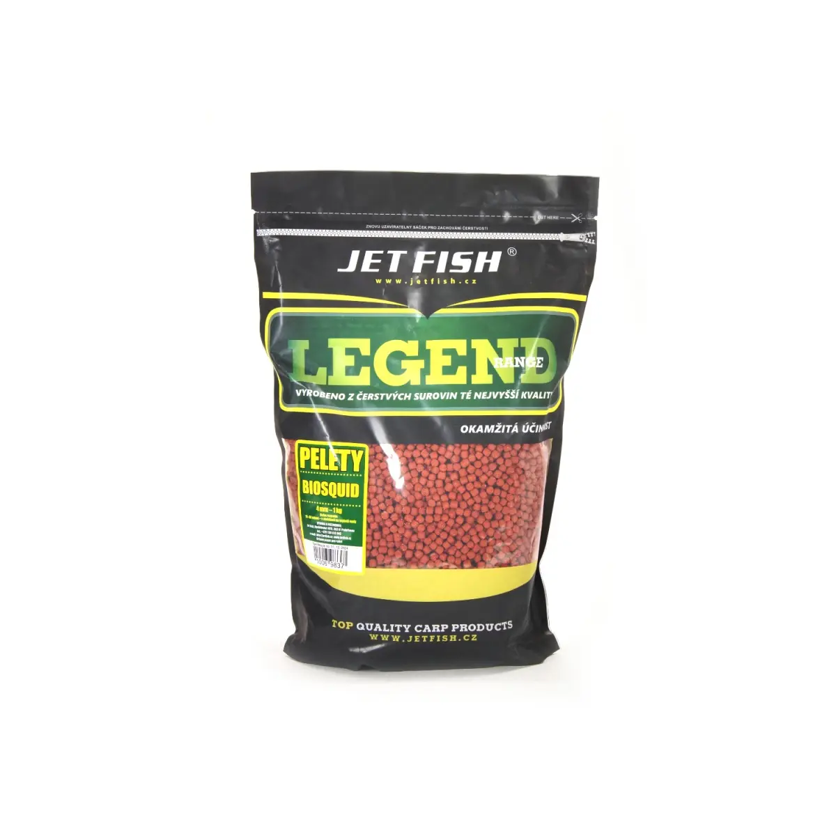 Jetfish Legend Range Pellet - Biosquidśrednica 4mm - MPN: 1006983 - EAN: 10069837