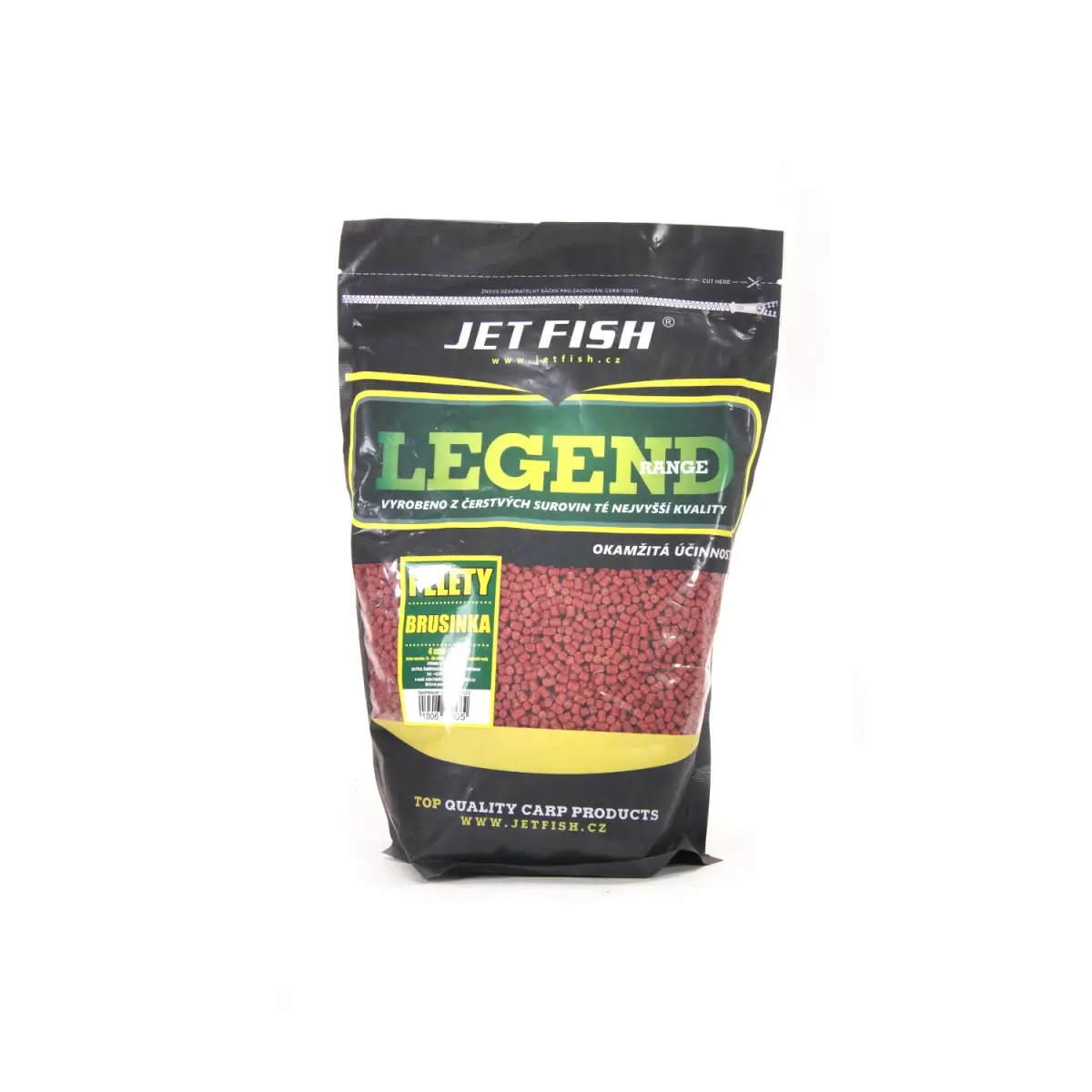 Jetfish Legend Range Pellet - Cranberry 4mmśrednica 4mm - MPN: 1006990 - EAN: 10069905