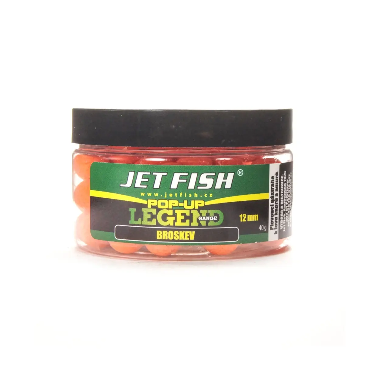JetFish Legend Pop Up - Peachrozmiar 12mm - MPN: 1925517 - EAN: 19255170