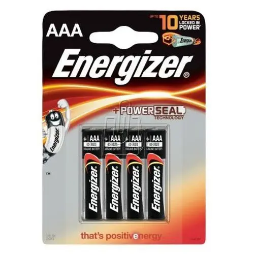 ENERGIZER Powerseal  - Bateria AAA Blister - 4 szt. - EAN: 7638900247893