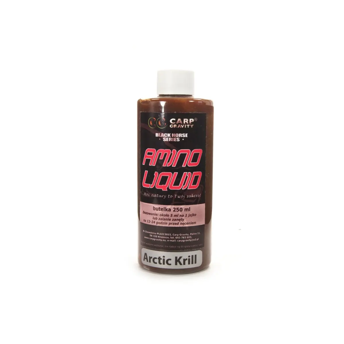 Carp Gravity Amino Liquid - Arctic Krill 250mlopakowanie 250ml - MPN: AML001 - EAN: 200000052225