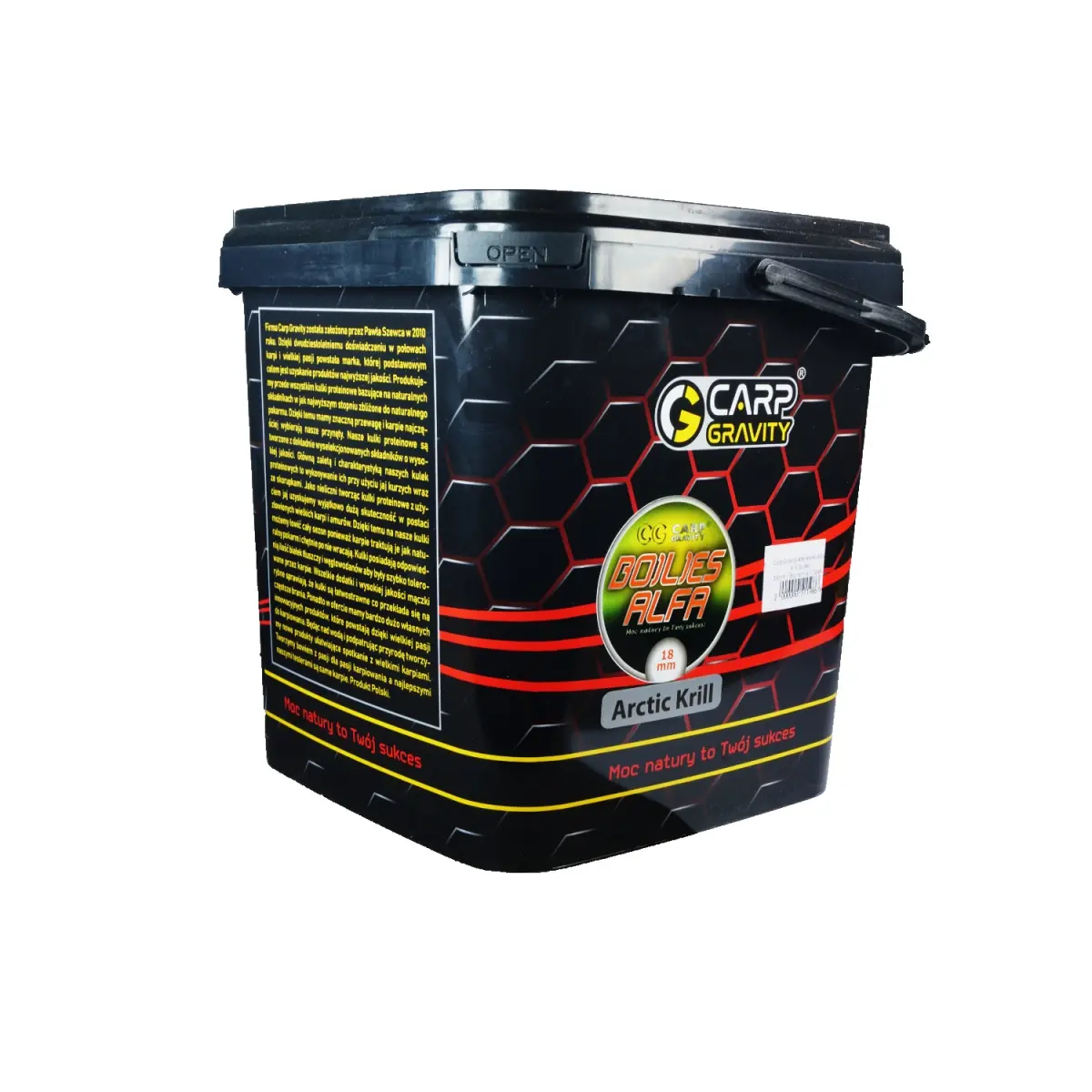 Carp Gravity Alfa Boilies - Arctic Krillrozmiar 18mm / 3kg - MPN: KZA008 - EAN: 200000051198