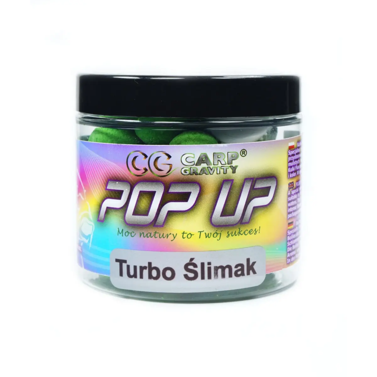 Carp Gravity Fluo Pop Up - Turbo Ślimakrozmiar 15mm / 200ml - MPN: PUF003 - EAN: 200000050702