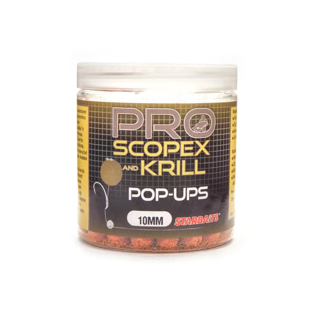 NEW Starbaits Probiotic Scopex and Krill Pop-Upsrozmiar 10 mm - MPN: 52980 - EAN: 3297830529802