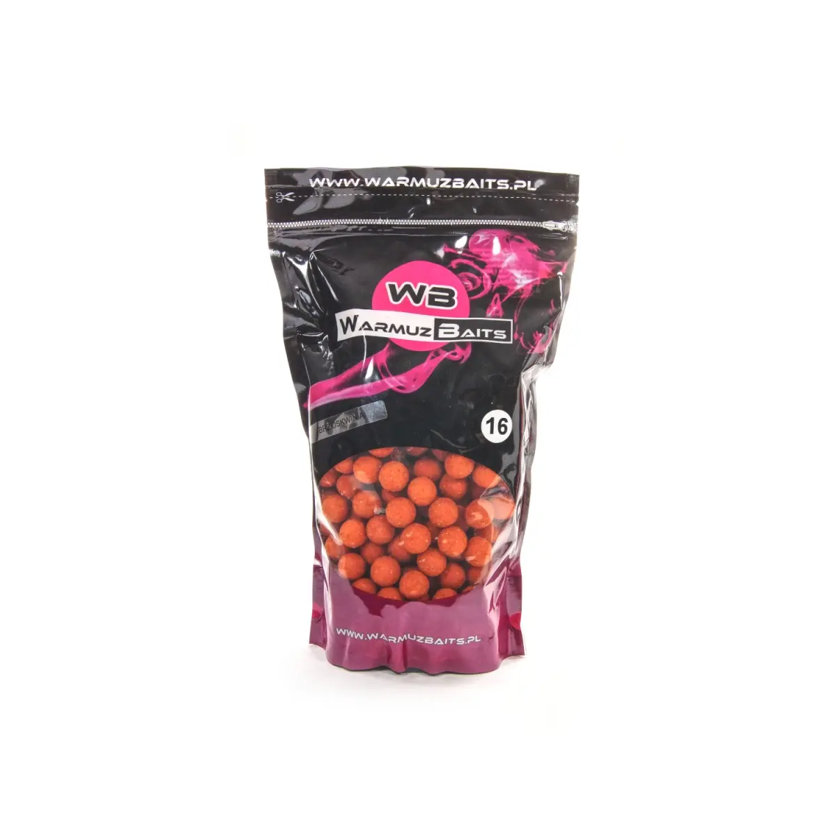 WarmuzBaits  - Kulki zanętowe Brzoskwiniarozmiar 16 mm / 900g - MPN: 66912 - EAN: 5902537372436