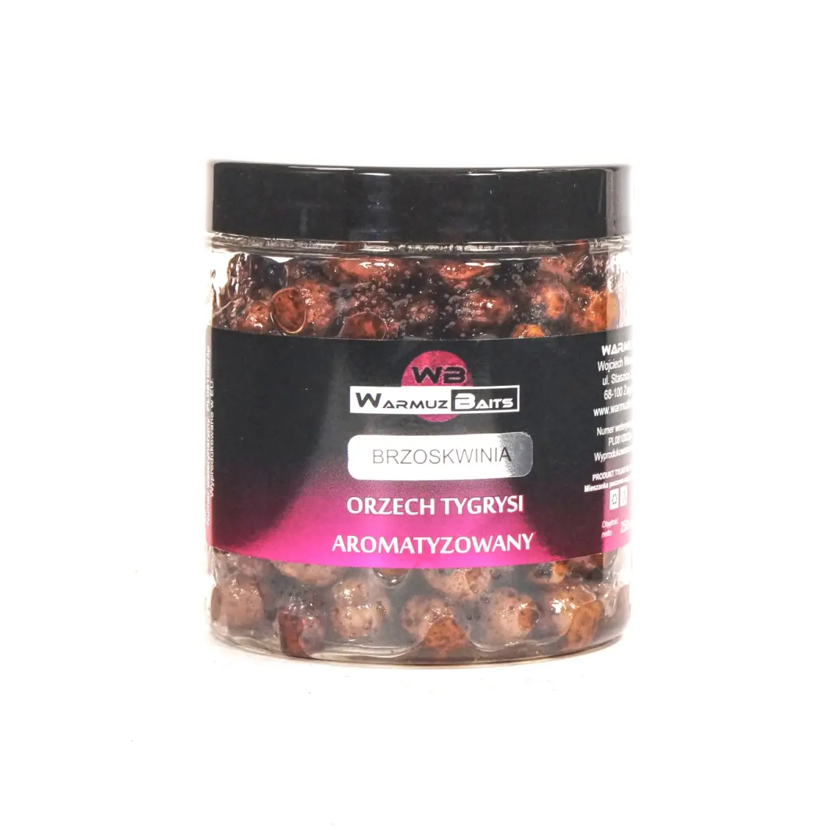 WarmuzBaits  - Orzech Tygrysi Aromatyzowany Brzoskwinia 250mlopakowanie 250ml - MPN: 66962 - EAN: 5902537372863