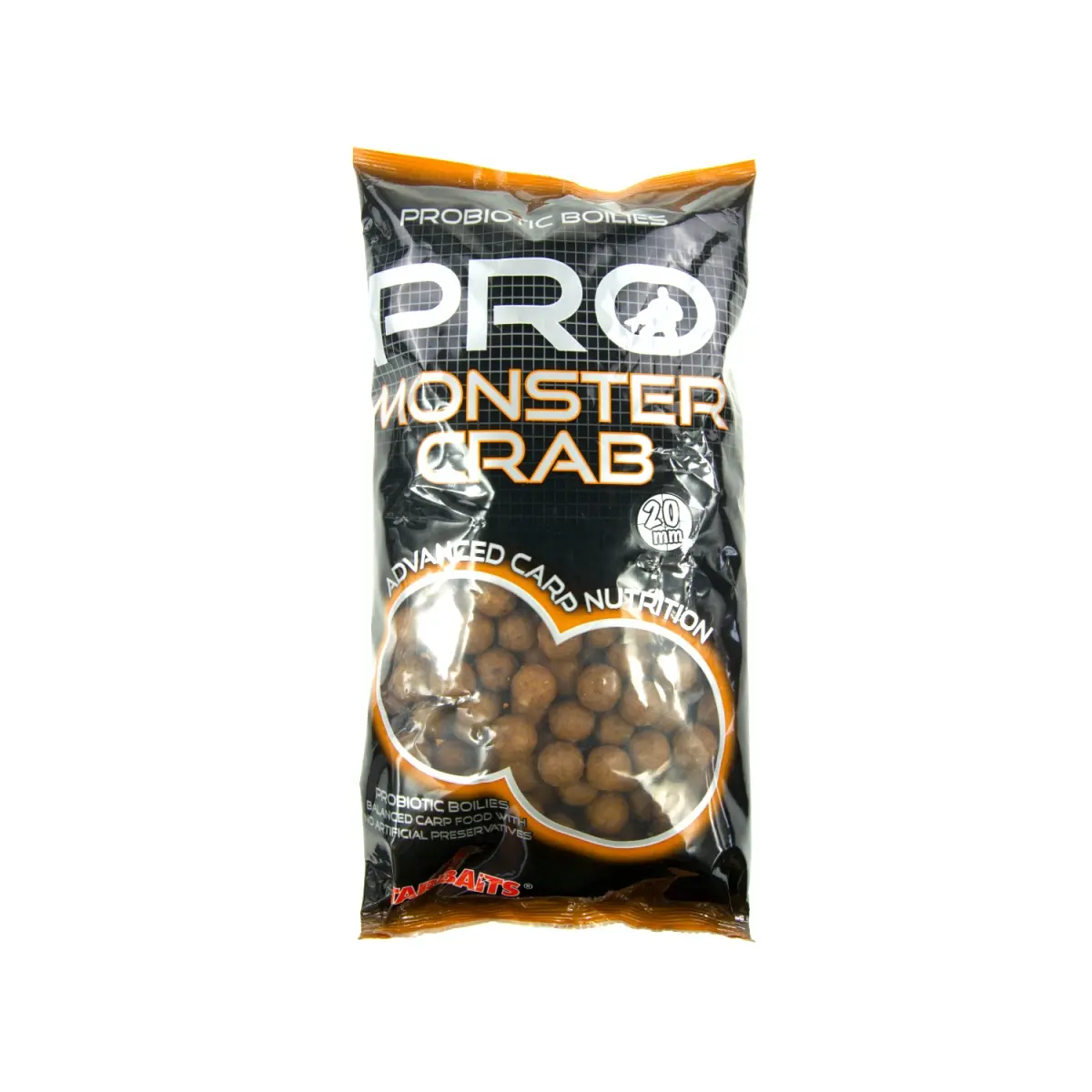 NEW Starbaits Probiotic Boilies - Monster Crab  20mm /2kgrozmiar 20mm /2kg - MPN: 65592 - EAN: 3297830655921