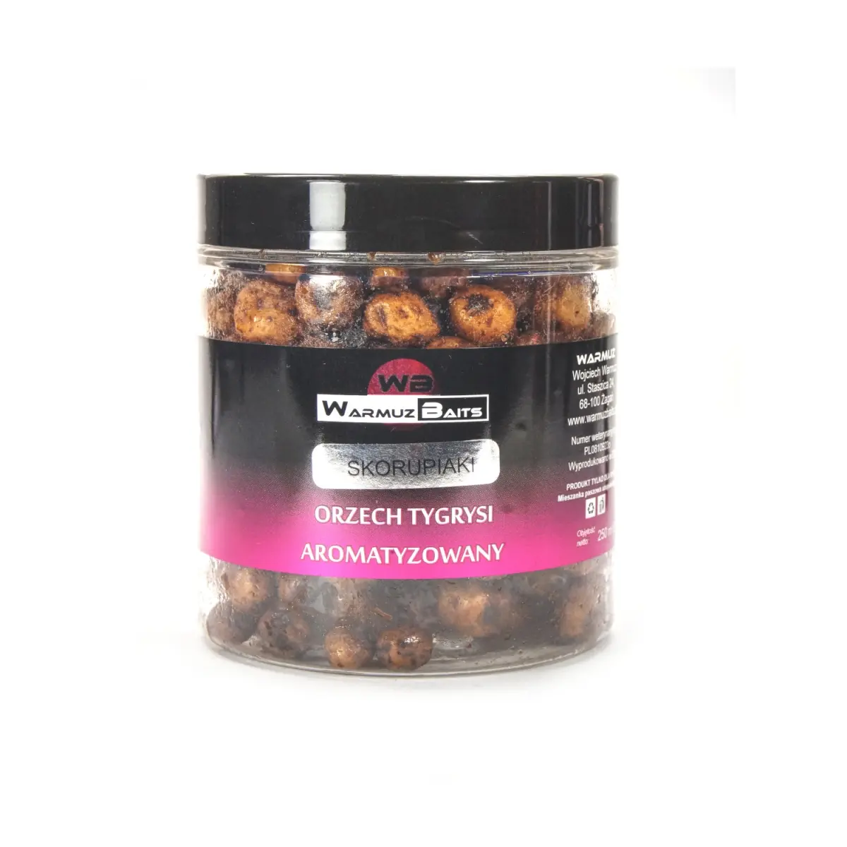 WarmuzBaits - Orzech Tygrysi Aromatyzowany Skorupiaki 250mlopakowanie 250ml - MPN: 66969 - EAN: 5902537373006