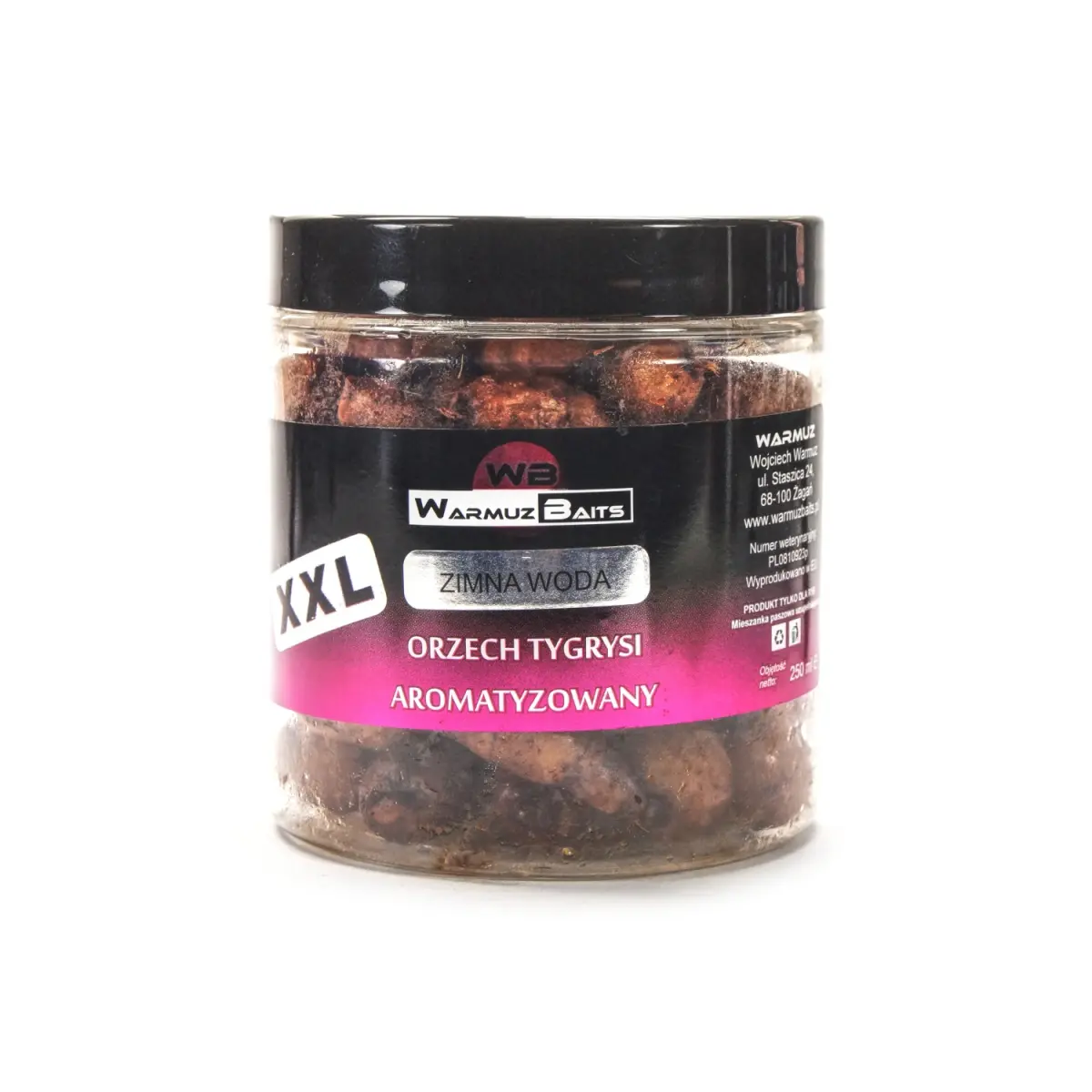 WarmuzBaits  - Orzech Tygrysi XXL Aromatyzowany Zimna Woda 250mlopakowanie 250ml - MPN: 66977 - EAN: 5902537372931