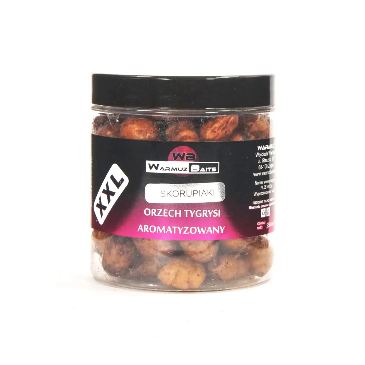 WarmuzBaits  - Orzech Tygrysi XXL Aromatyzowany Skorupiaki 250mlopakowanie 250ml - MPN: 66978 - EAN: 5902537372948