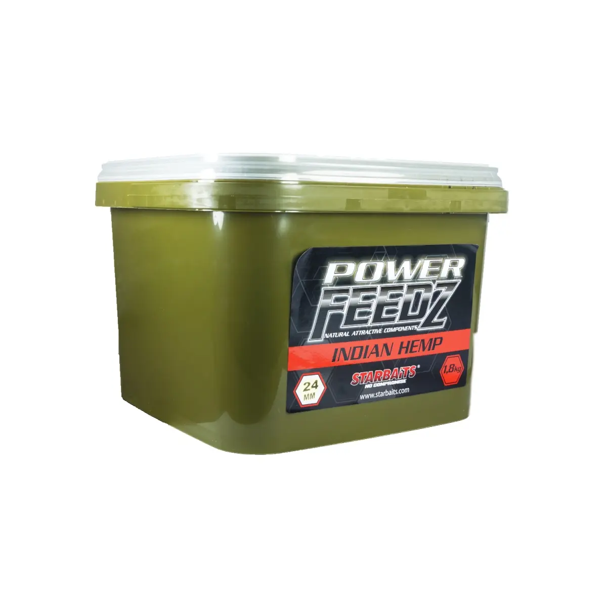 Starbaits Power Feedz Boilies - Indian Hemprozmiar 24 mm - MPN: 63946 - EAN: 3297830639464