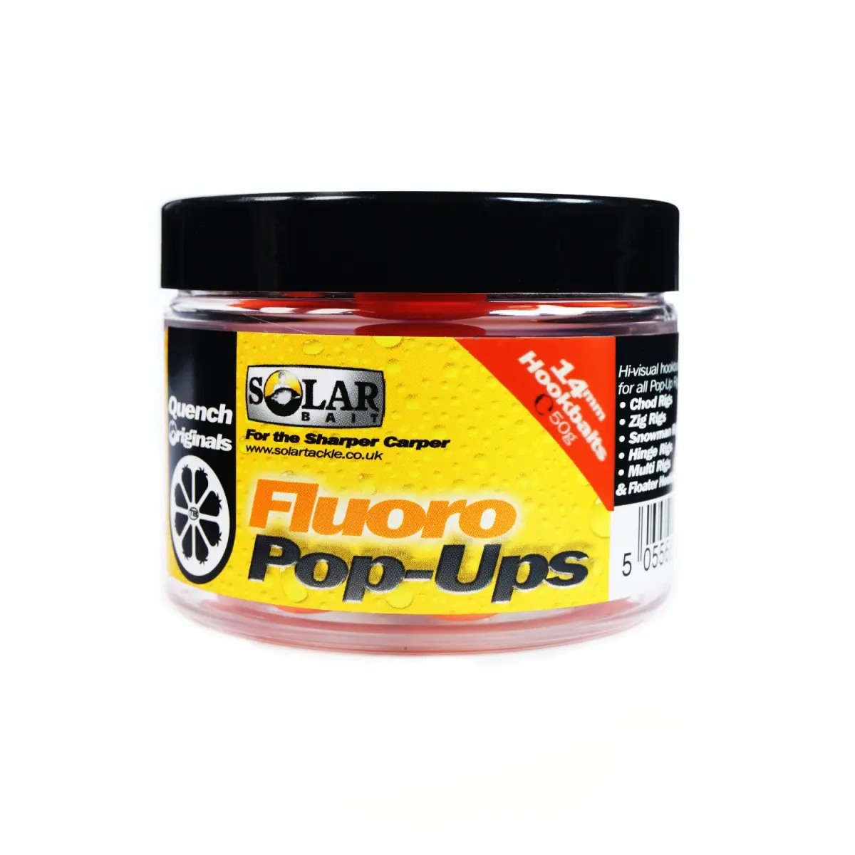 SOLAR Quench Fluoro Pop Ups  14 mmrozmiar 14 mm - MPN: FQPOPS - EAN: 5055681512163