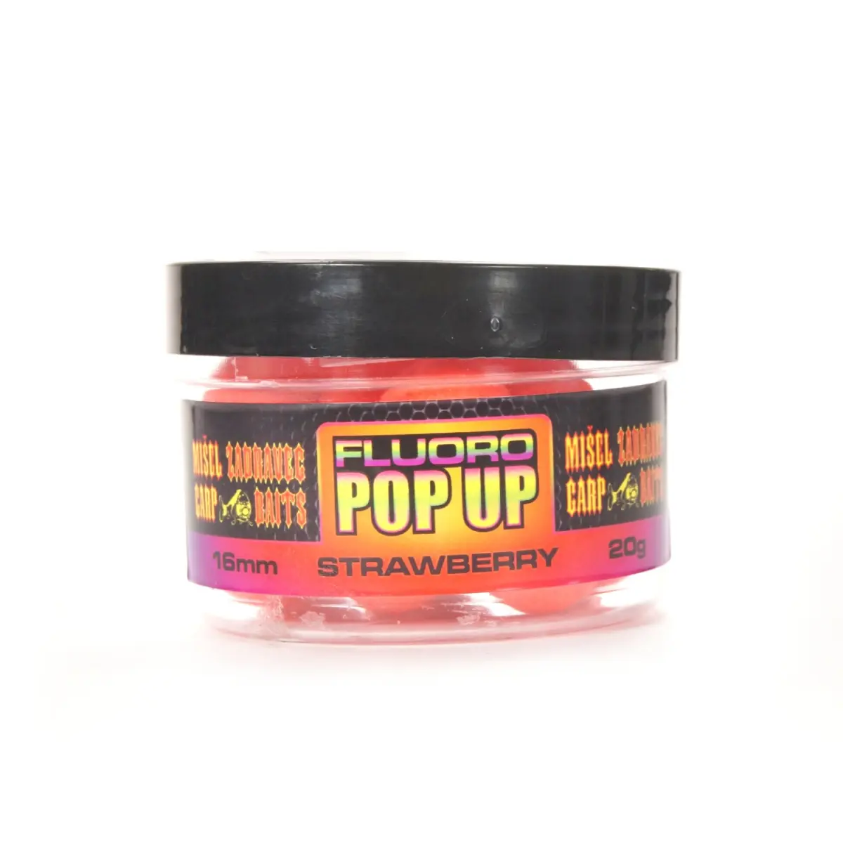 Misel Zadravec Strawberry Fluoro Pop Upsrozmiar 16mm / 20g - MPN: 0018695 - EAN: 200000054663