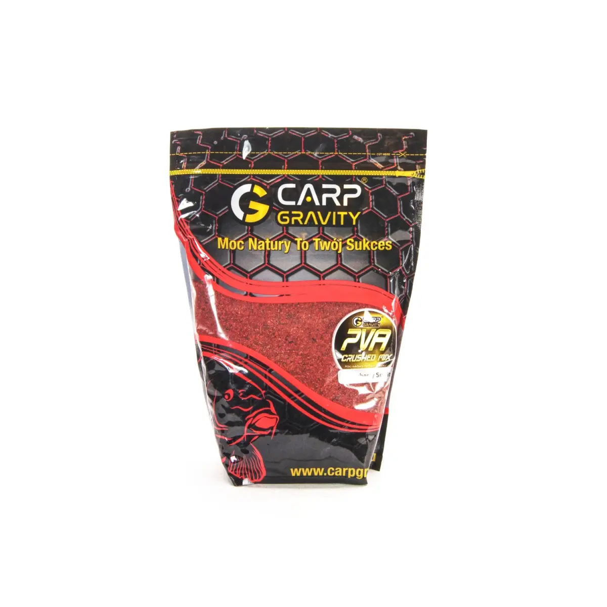 Carp Gravity Zanęta PVA Crushed Mix - Strawberry Spirit 1kgopakowanie 1kg - MPN: CRM005 - EAN: 200000049126