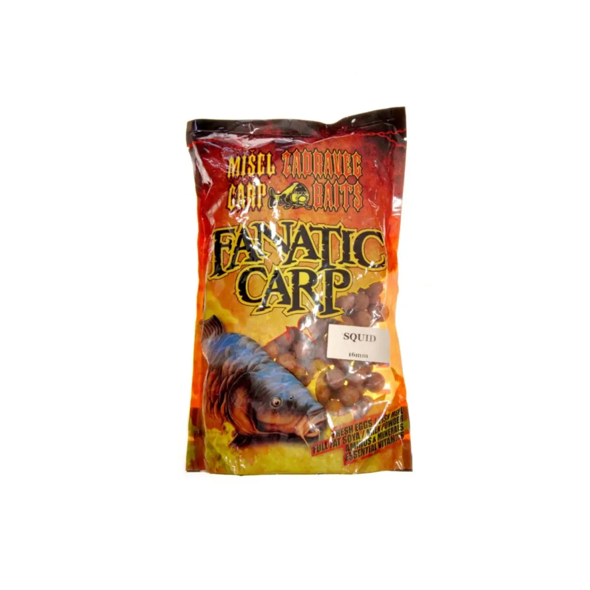 Misel Zadravec Fanatic Carp Boilies Squid 16mm / 800grozmiar 16mm / 800g - MPN: 0020018 - EAN: 200000054250