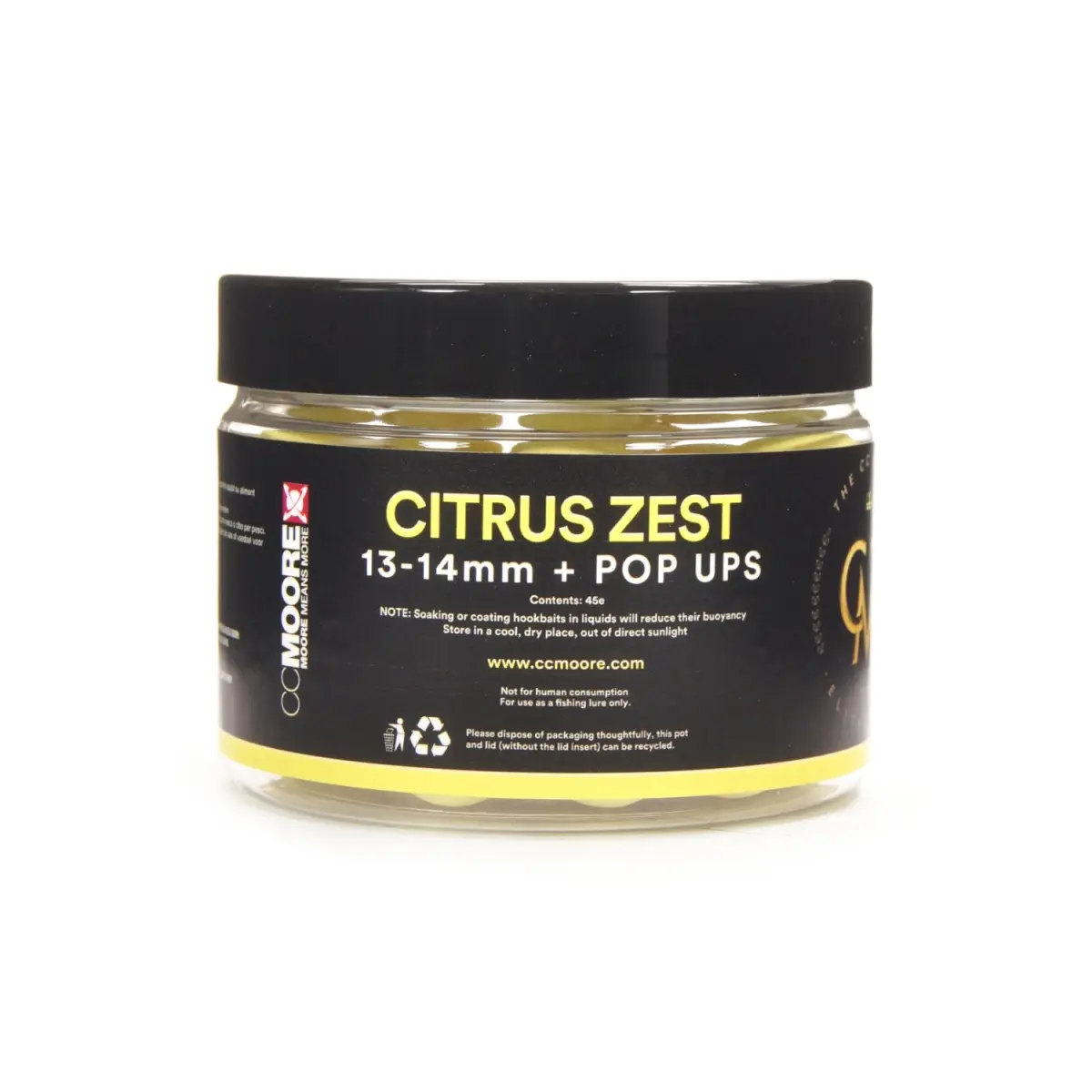NEW CcMoore Elite Range Citrus Zest + Pop Ups 13-14mmrozmiar 13-14mm - MPN: 90267 - EAN: 634158436666