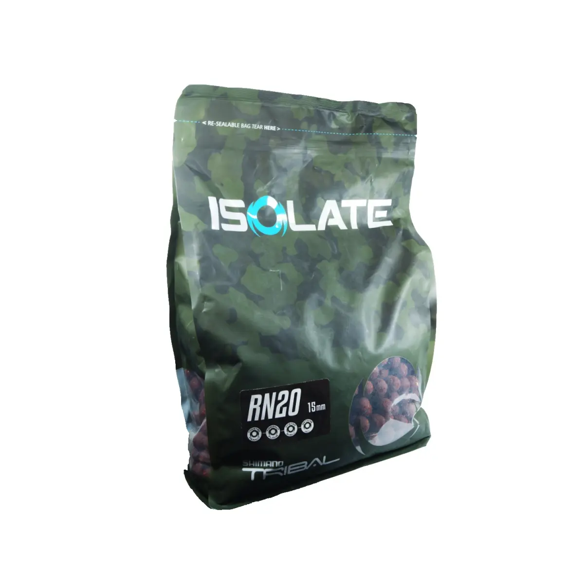 Shimano Tribal Isolate Boilies - RN20 - 3 kg 15mm / 3kgrozmiar 15mm / 3kg - MPN: ISORN20B153000 - EAN: 8717009845335