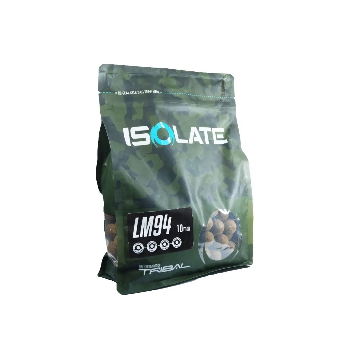 Shimano Tribal Isolate Boilies - LM94 - 1 kgrozmiar 10mm / 1kg - MPN: ISOLM94B101000 - EAN: 8717009845366