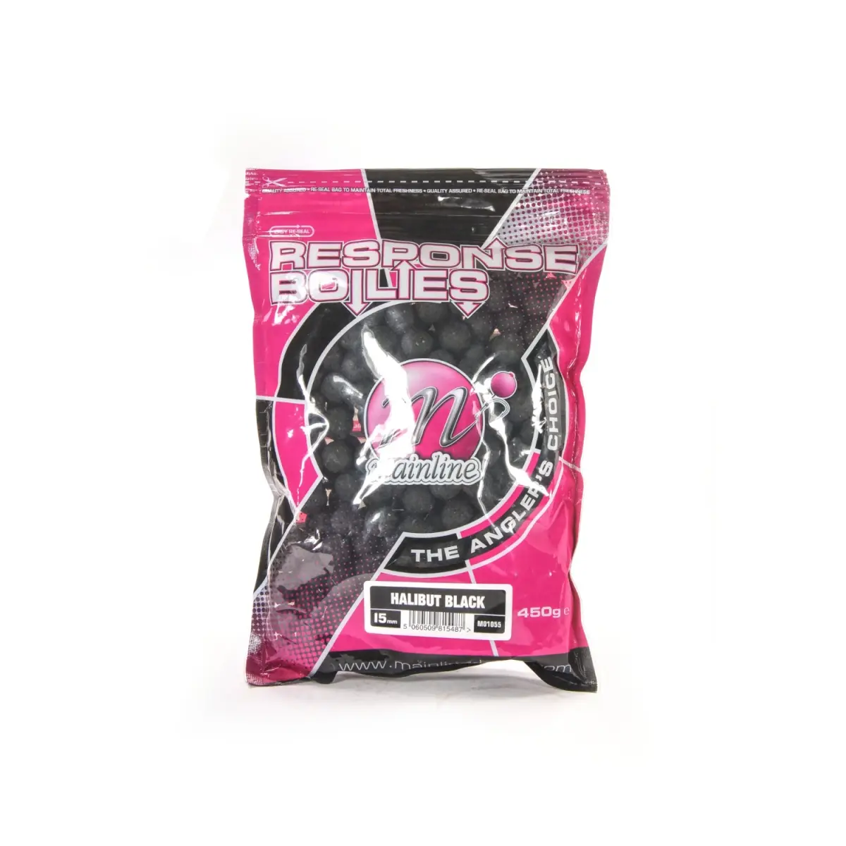 Mainline Response Range Boilies - Halibut Blackrozmiar 15 mm - MPN: M01055 - EAN: 5060509815487