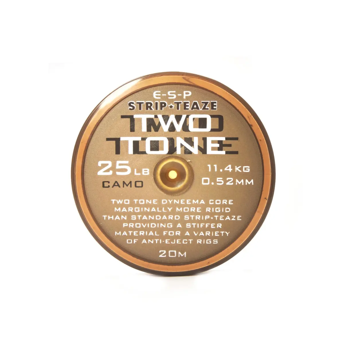 ESP Two Tone Coated Braidmodel 25lb / camo brązowy - MPN: 65-514-025 - EAN: 5055394204256