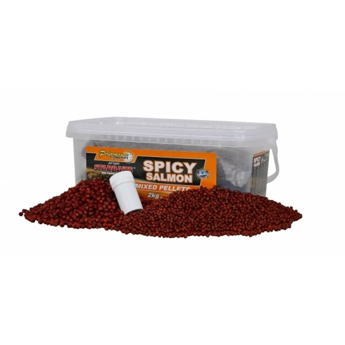 Starbaits Spicy Salmon Mix Pellet 2kgopakowanie 2kg - MPN: 9096 - EAN: 3297830090968