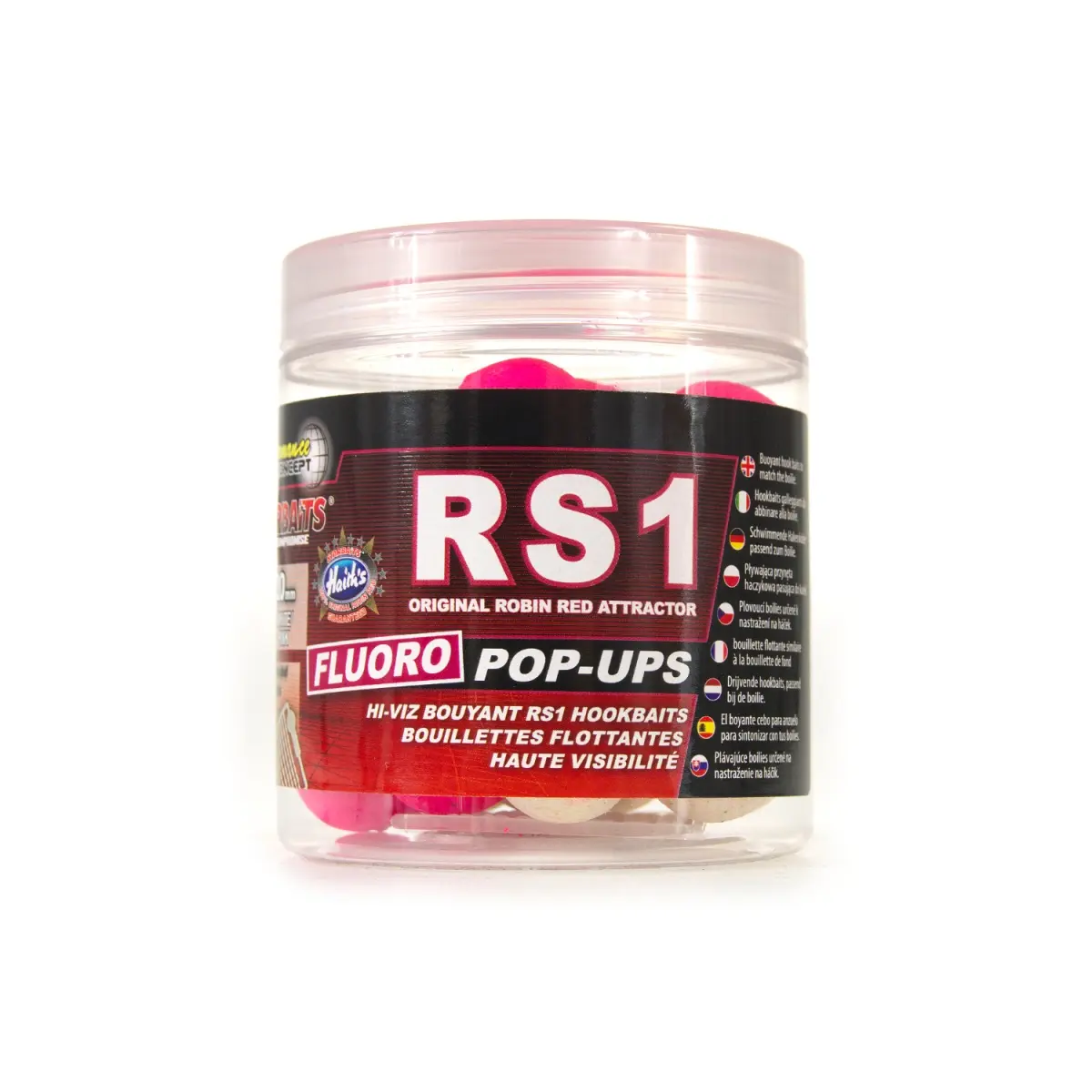 Starbaits FLUO  Pop-Ups - RS1 rozmiar 20 mm - MPN: 31026 - EAN: 3297830310264