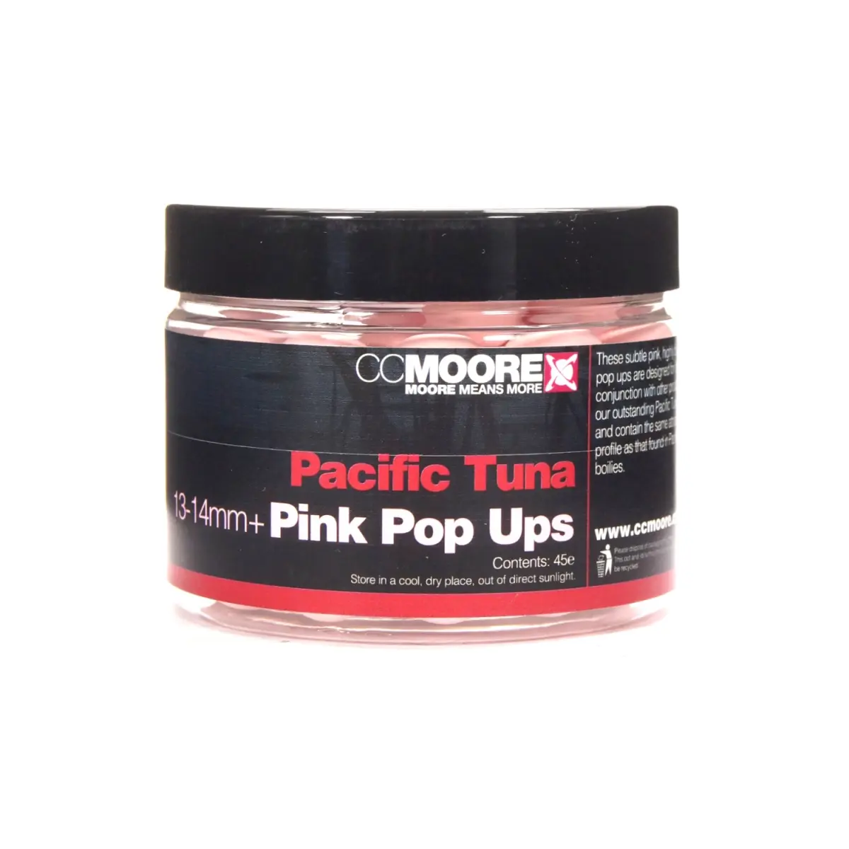 CcMoore Pink Pop-Ups - Pacific Tunarozmiar 14mm - MPN: 90551 - EAN: 634158556692